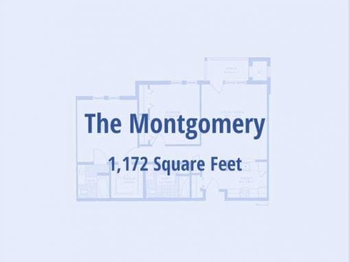 The Montgomery, 1,172 sq ft