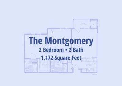 The Montgomery, 1,172 sq ft