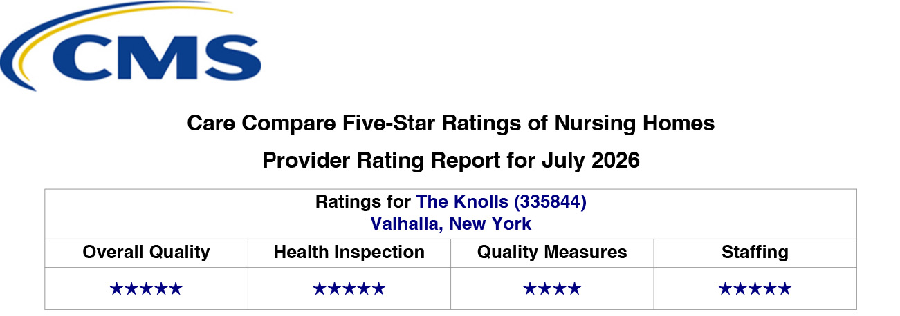 nursing home ratings for 2024, data table from CMS